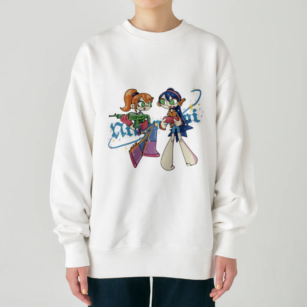 にんじんうにGOODSのninjinuni Heavyweight Crew Neck Sweatshirt