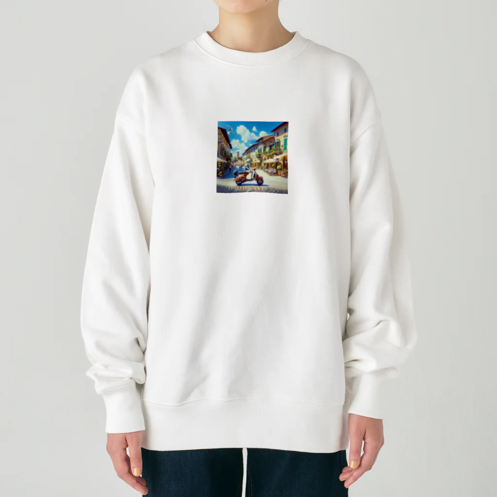 nuuartのバイクでお買い物 Heavyweight Crew Neck Sweatshirt