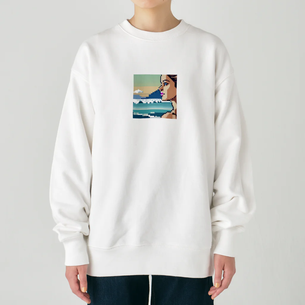 クロスクリエイティブの琉球美女の秘密 Heavyweight Crew Neck Sweatshirt