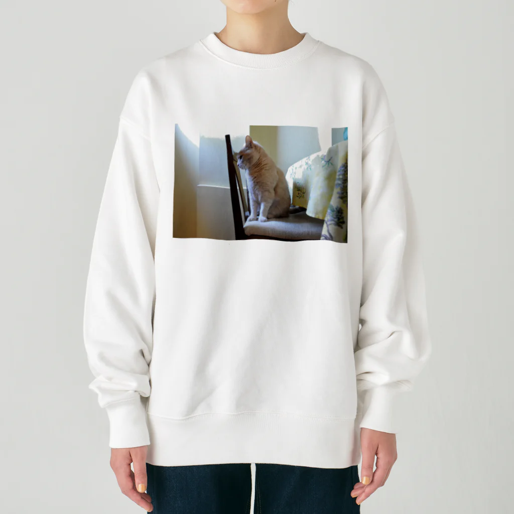 ねこかわたすかるのねこかわたすかる9 Heavyweight Crew Neck Sweatshirt