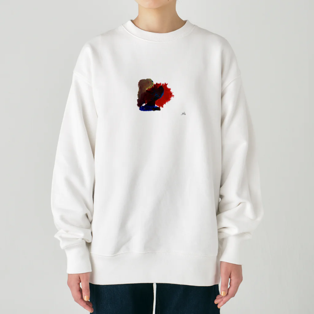 ぴくちゃー55の笑み Heavyweight Crew Neck Sweatshirt