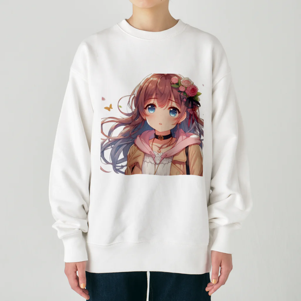 美少女アイテム専門店の美少女⑤ Heavyweight Crew Neck Sweatshirt