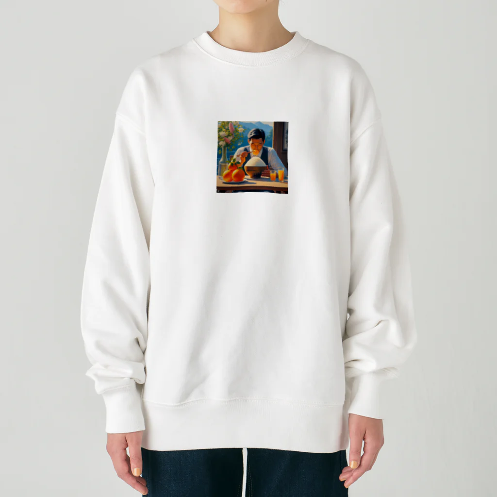 saijo79の何杯でもイケます Heavyweight Crew Neck Sweatshirt