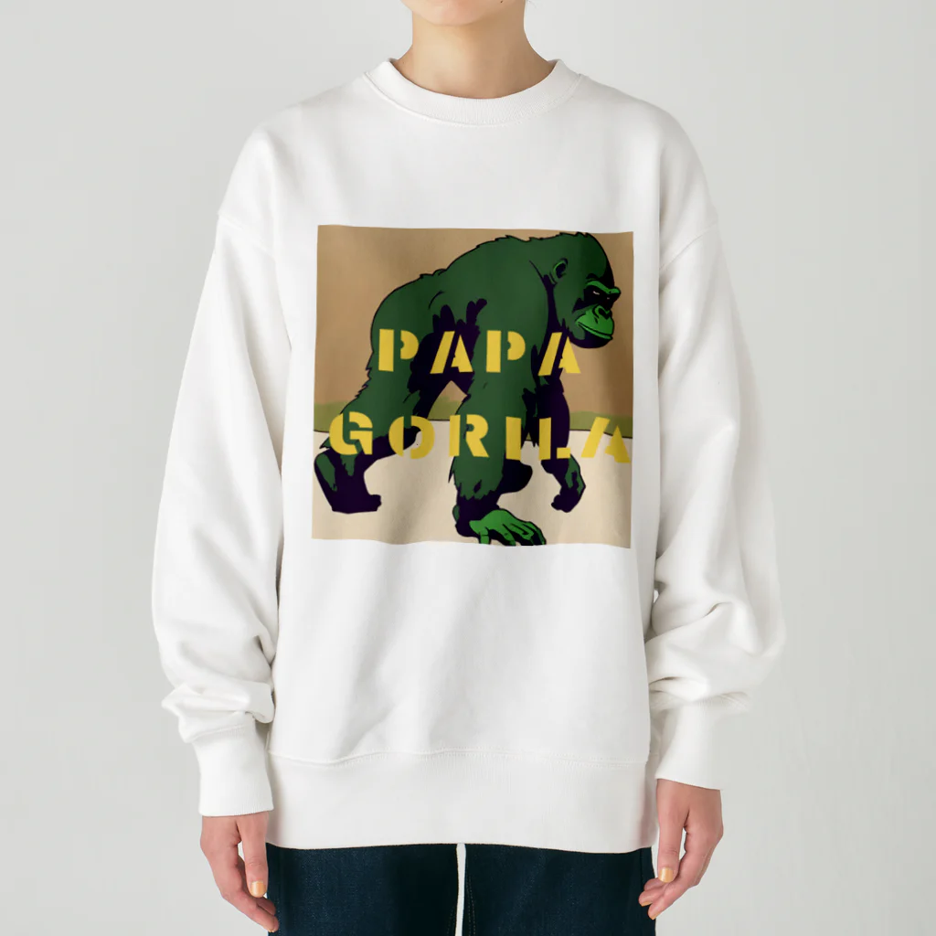 TKSTYLE_DESIGN_OFFICEのPAPA GORILA Heavyweight Crew Neck Sweatshirt