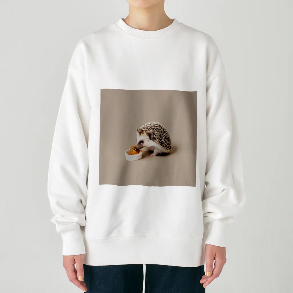 ai美女ショップのちっちゃいﾊﾘﾈｽﾞﾐ🦔 Heavyweight Crew Neck Sweatshirt