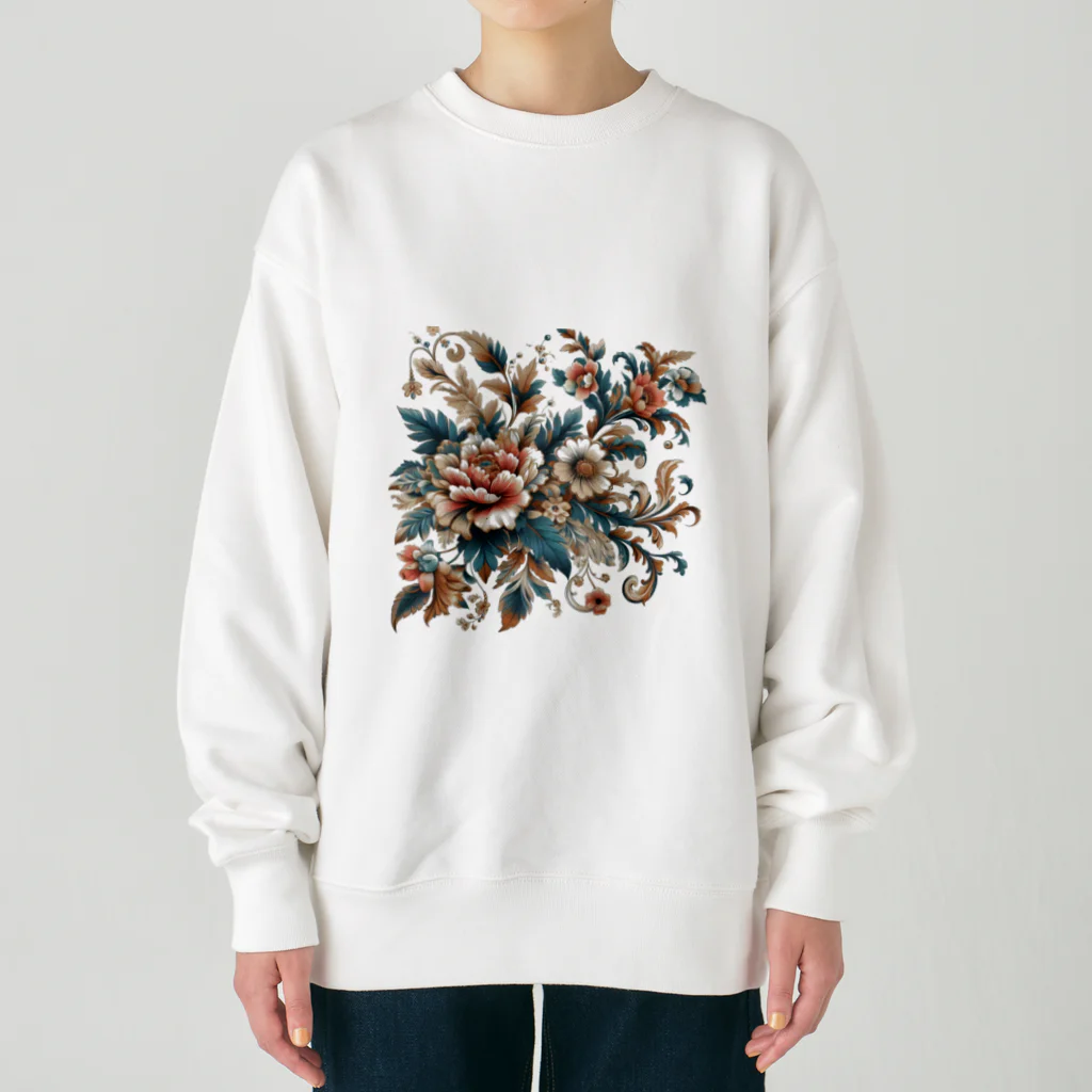 shopの花柄 Heavyweight Crew Neck Sweatshirt