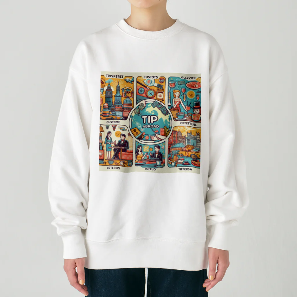 べっちまる | おでかけの流儀のTIP ABROAD Heavyweight Crew Neck Sweatshirt