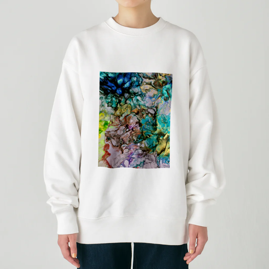 彩雲のKOUSEKI Heavyweight Crew Neck Sweatshirt