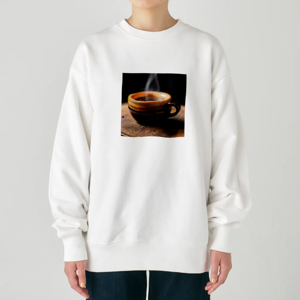 小物屋の夜更かし珈琲 Heavyweight Crew Neck Sweatshirt