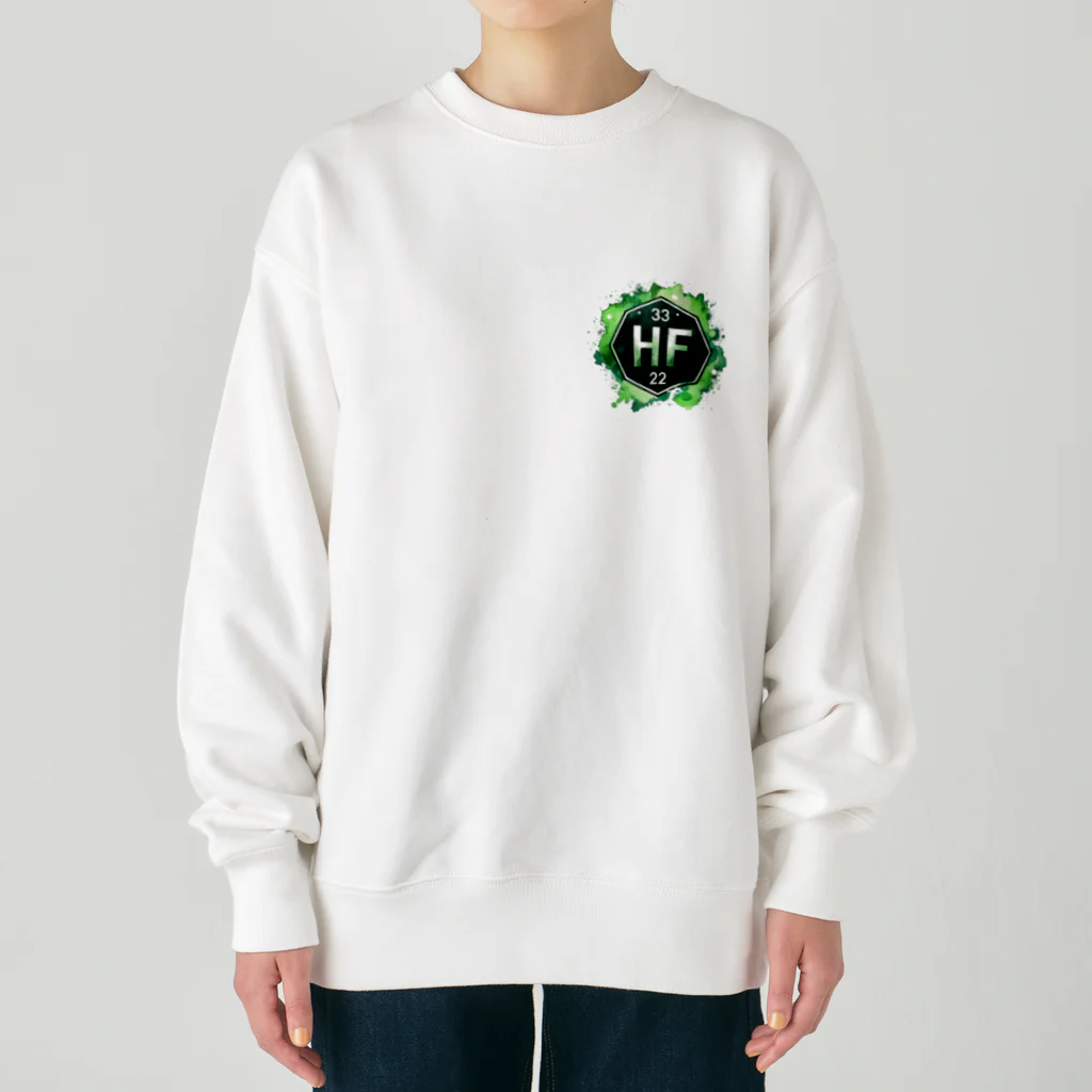 science closet（科学×ファッション）の元素シリーズ　~ハフニウム Hf~ Heavyweight Crew Neck Sweatshirt