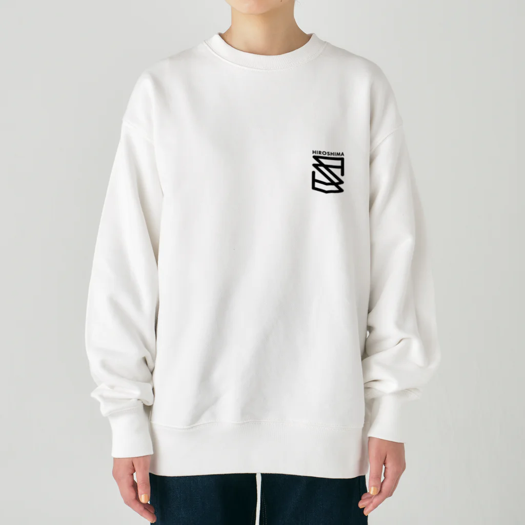 室内サッカーshopのBLACK_LOGO Heavyweight Crew Neck Sweatshirt