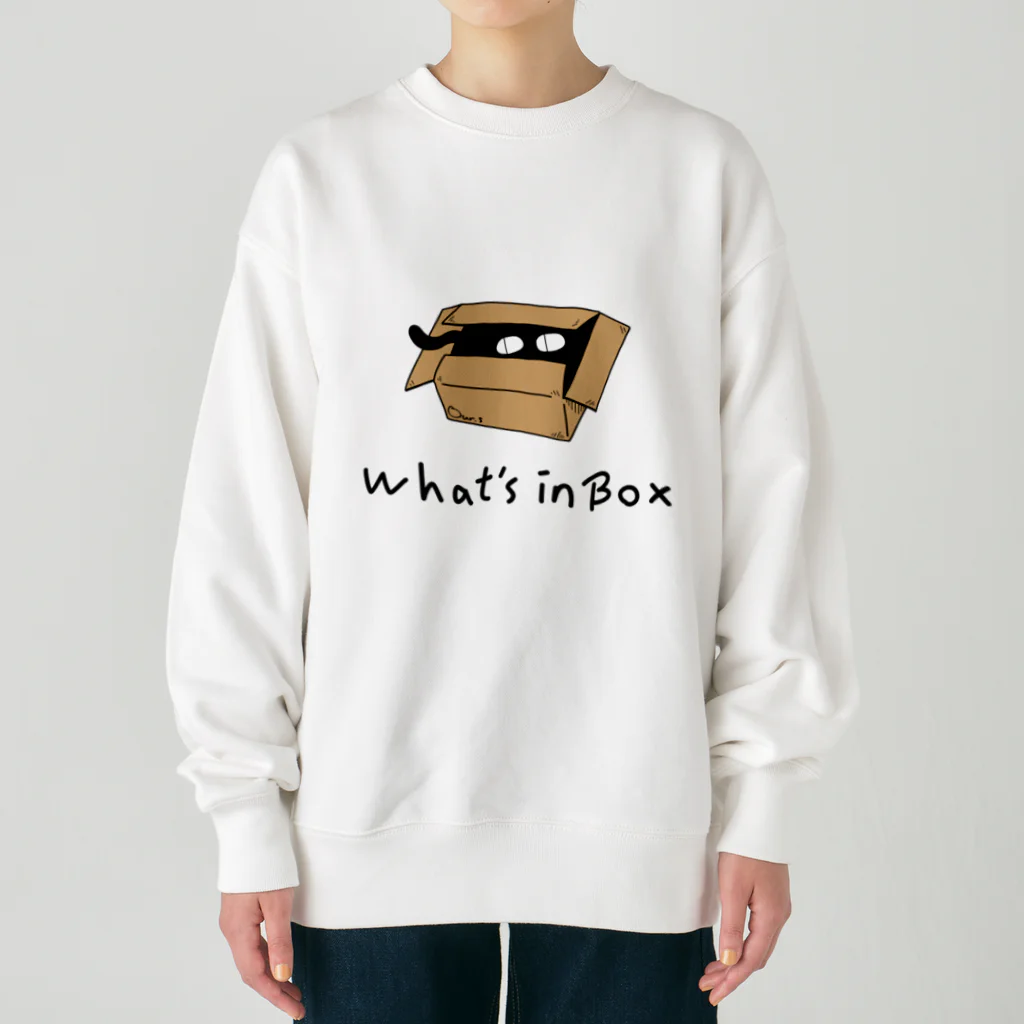 Our.s SUZURI店の箱の中身はなんでしょう？ Heavyweight Crew Neck Sweatshirt