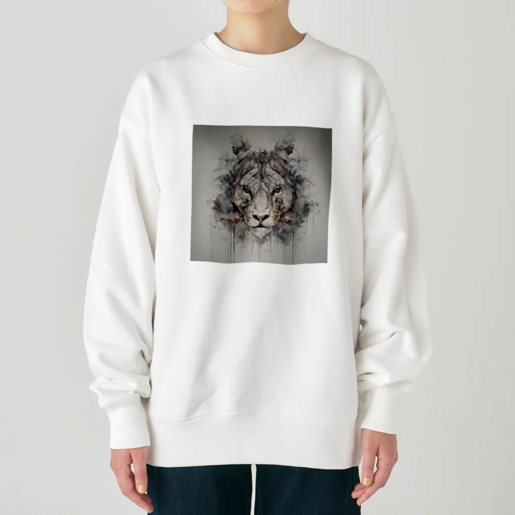 waterpandaの自然の鼓動 Heavyweight Crew Neck Sweatshirt