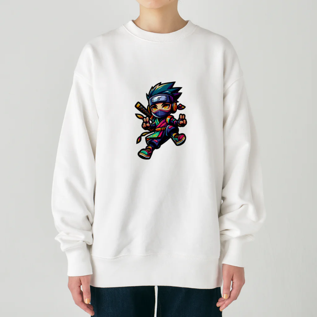 rsrsrsrsrの“Digital Ninja” Heavyweight Crew Neck Sweatshirt