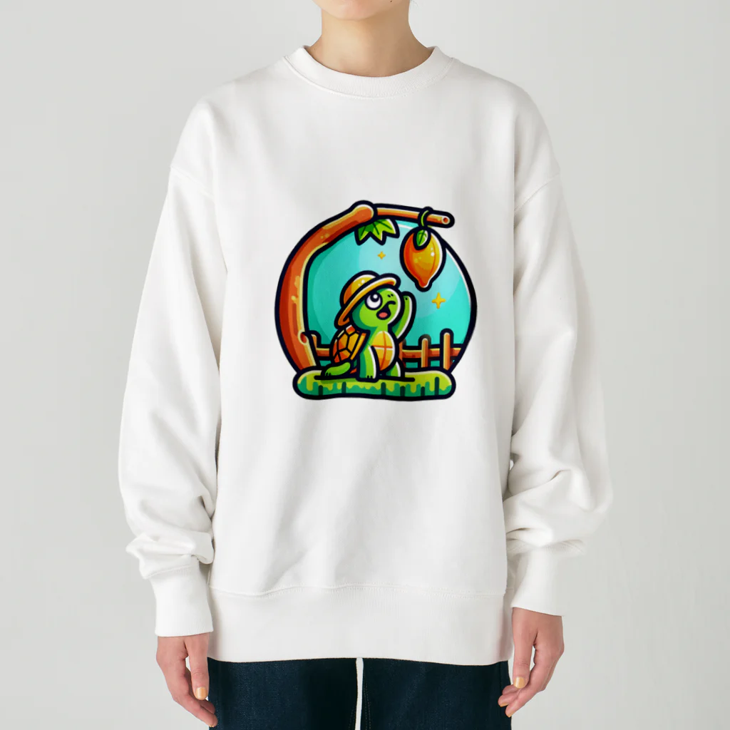 Bumps Design Collectionのパパイヤとかめたろう Heavyweight Crew Neck Sweatshirt