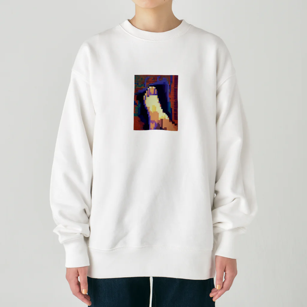 KZ_Graphicsのぼんやりしているブレーキペダル Heavyweight Crew Neck Sweatshirt