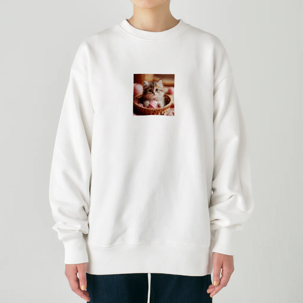 Minaのスリスリくん Heavyweight Crew Neck Sweatshirt