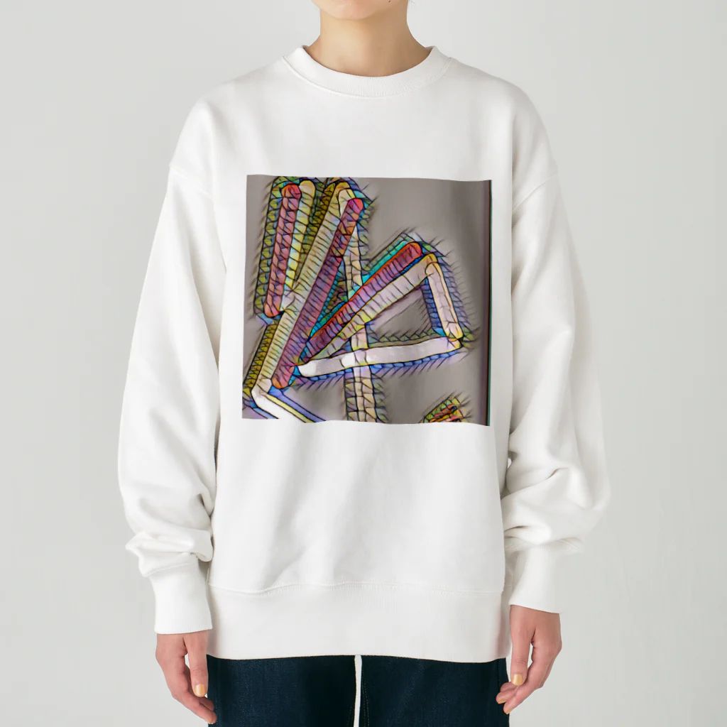 NaROOMの【Abstract Design】No title - Mosaic🤭 Heavyweight Crew Neck Sweatshirt