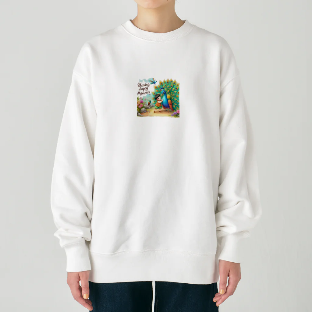 J-Peacockのイメージディスクリプション Heavyweight Crew Neck Sweatshirt