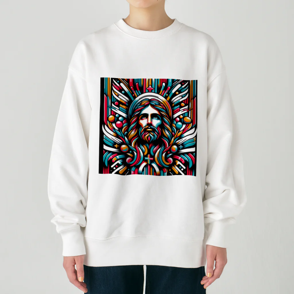 Kuris-DesignのThanks GOD,I'm alive. Heavyweight Crew Neck Sweatshirt