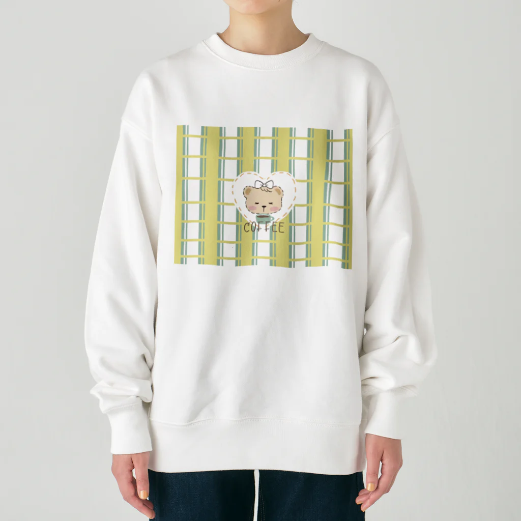 KUROのおみせのおしゃれなくま Heavyweight Crew Neck Sweatshirt