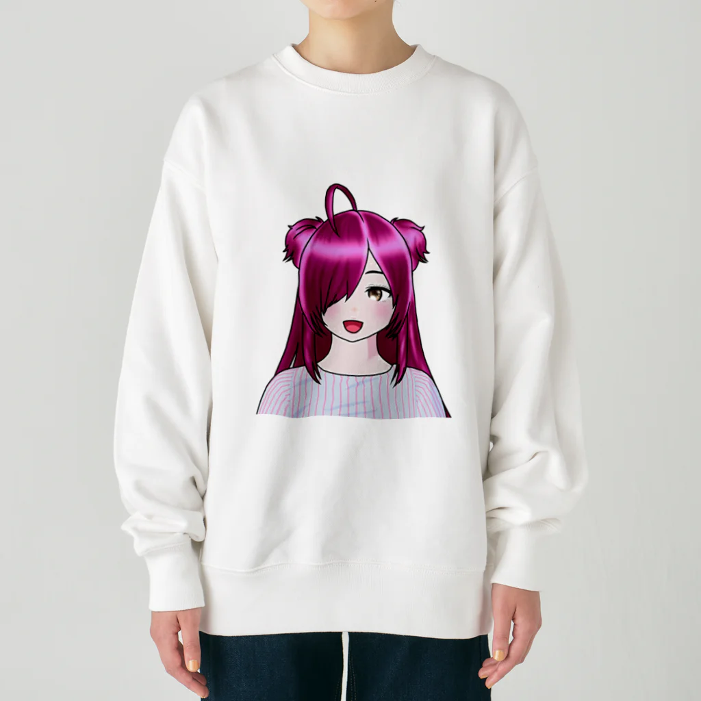 赤坂おかゆの赤坂おかゆちゃんグッズ Heavyweight Crew Neck Sweatshirt