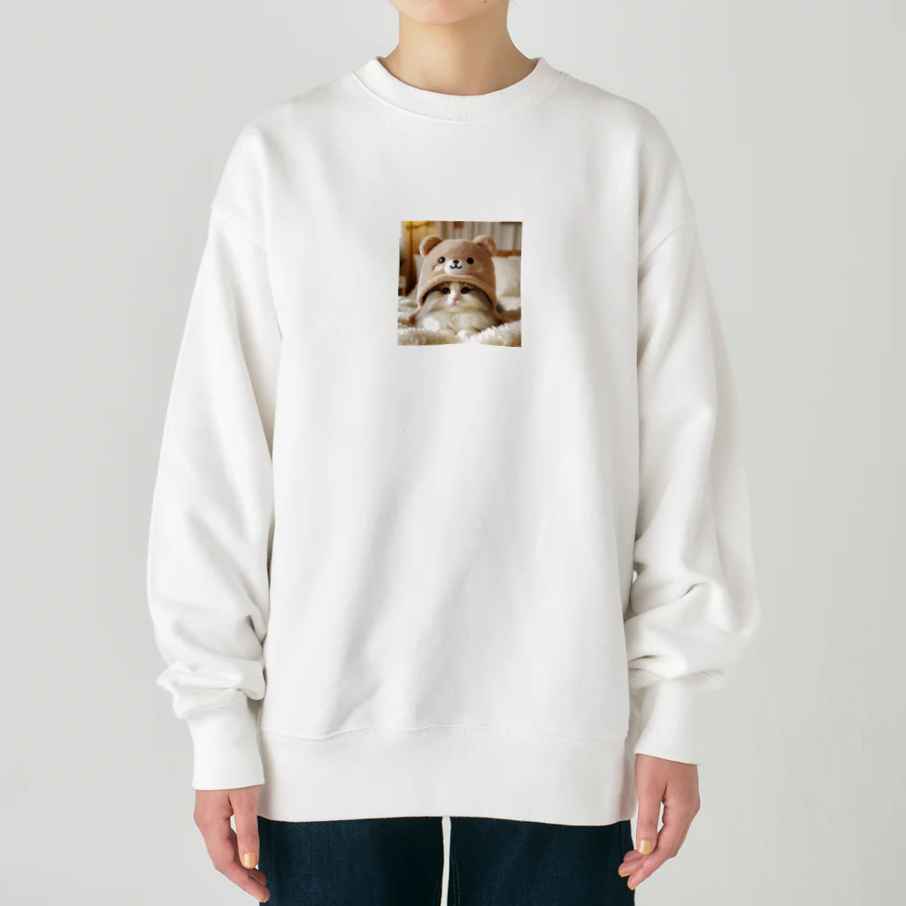 pepepe-peの帽子のグーちゃん Heavyweight Crew Neck Sweatshirt