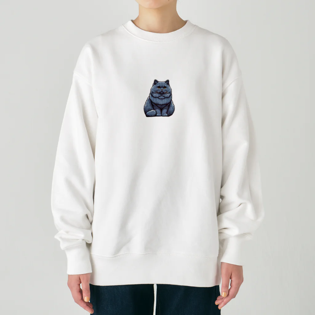 Kawaii あにまるこれくしょんのシャルトリュー【Kawaii】 Heavyweight Crew Neck Sweatshirt