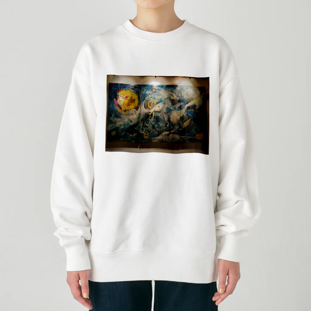 AQUAMETAVERSEのゲンノ夢　NON13 Heavyweight Crew Neck Sweatshirt