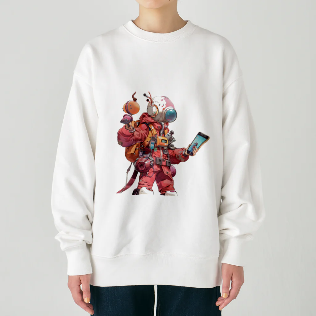 yuiyuichanのデジタルオデッセイ Heavyweight Crew Neck Sweatshirt