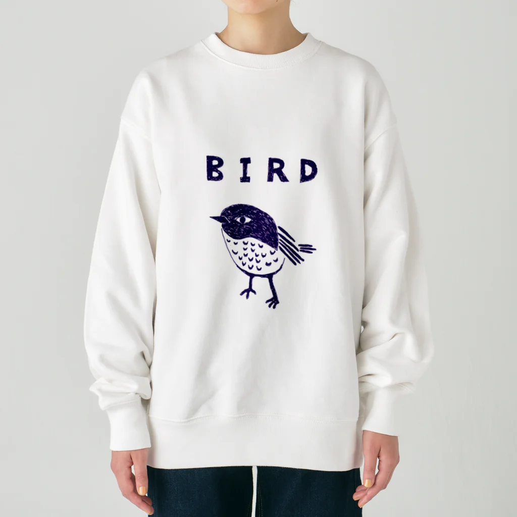 NIKORASU GOのトリマニア専用デザイン「BIRD」（Tシャツ・パーカー・グッズ・ETC） ヘビーウェイトスウェット
