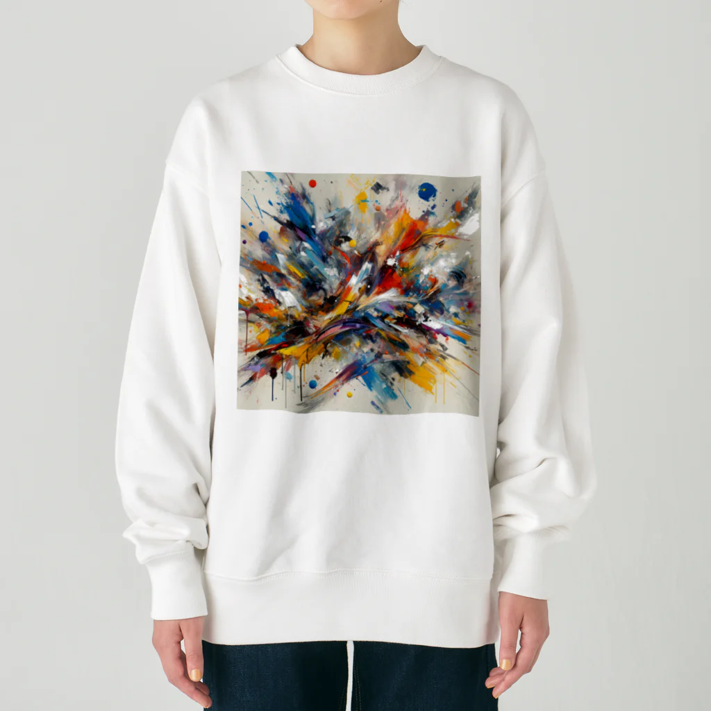 artistickerのアクション！ Heavyweight Crew Neck Sweatshirt