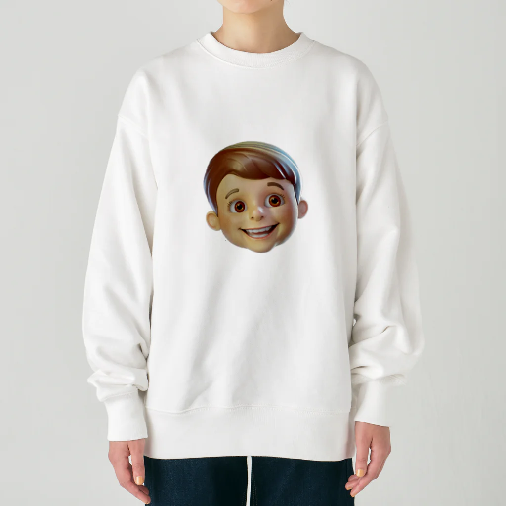 ザ☆めんまのお店のChildren-kun Heavyweight Crew Neck Sweatshirt