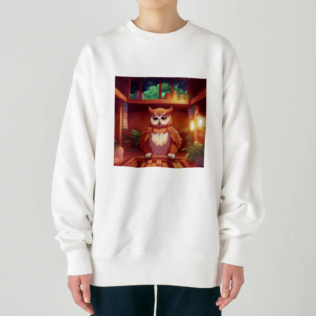 sauna_animalのsauna animal ㉑ Heavyweight Crew Neck Sweatshirt