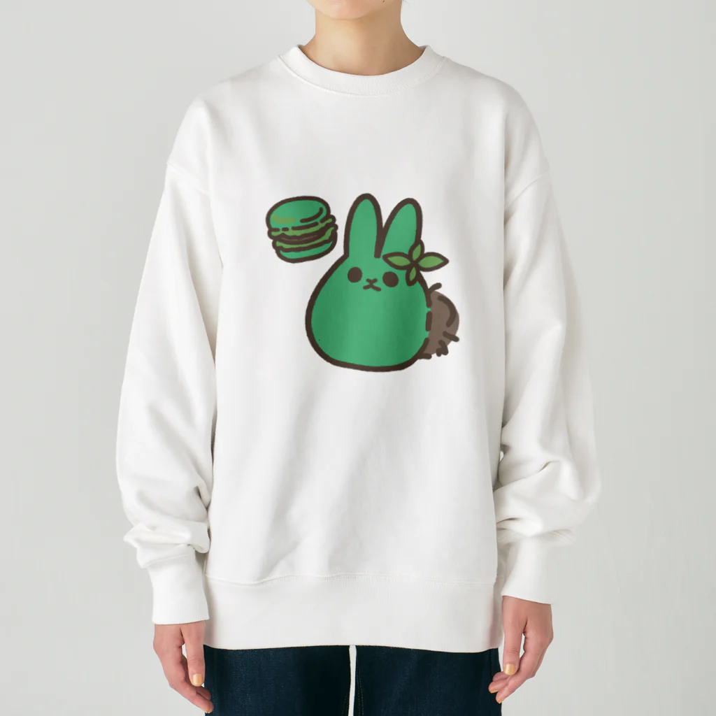 nagiのチョコミントmeme Heavyweight Crew Neck Sweatshirt