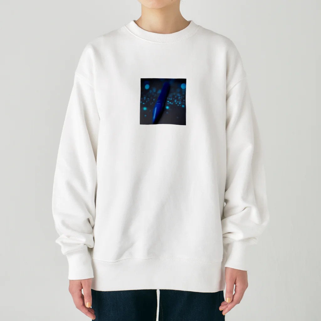 EddieのBlue rocket Heavyweight Crew Neck Sweatshirt