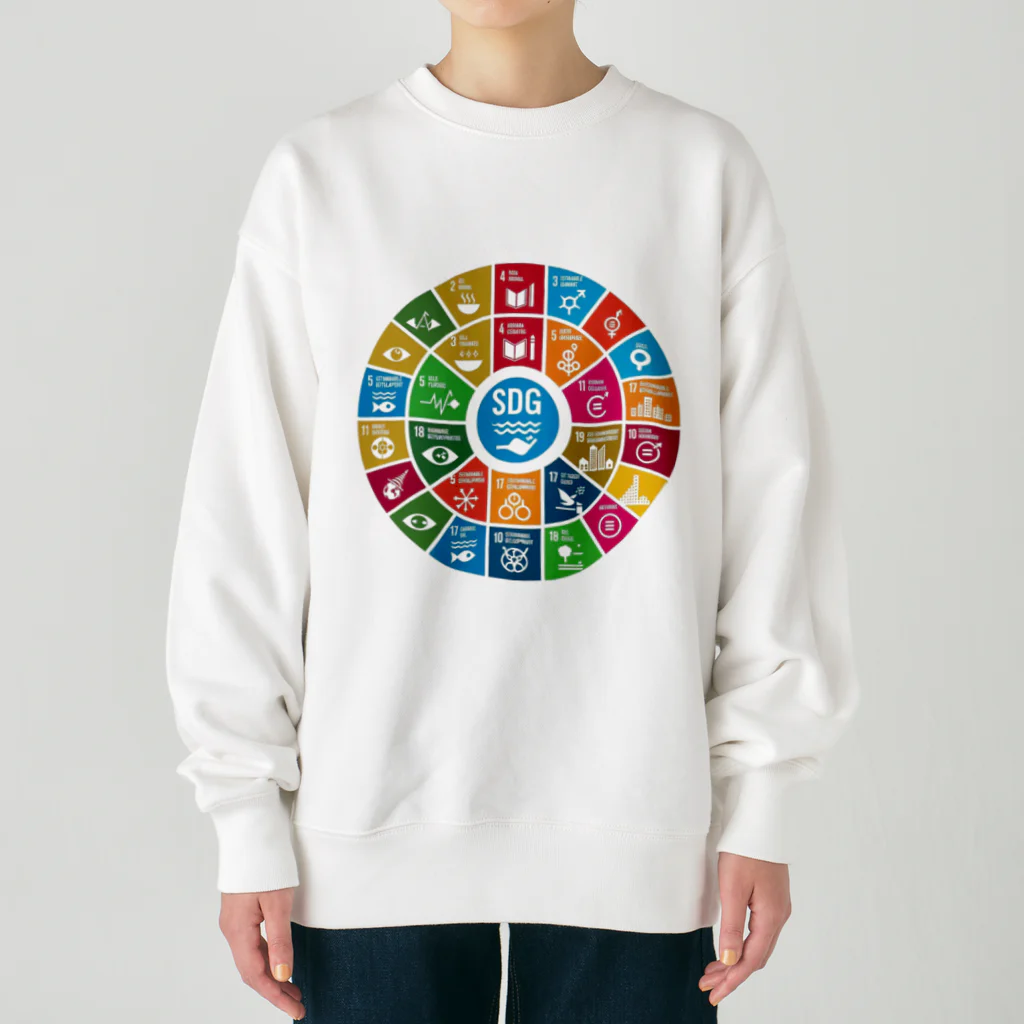 happiness_shopのSDGs（持続可能な開発目標） Heavyweight Crew Neck Sweatshirt