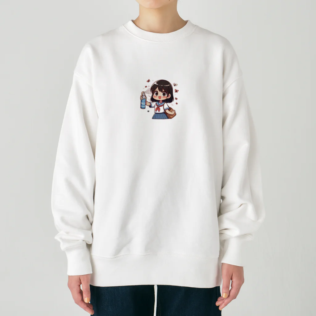 ともっしーの花粉症ですか？ Heavyweight Crew Neck Sweatshirt