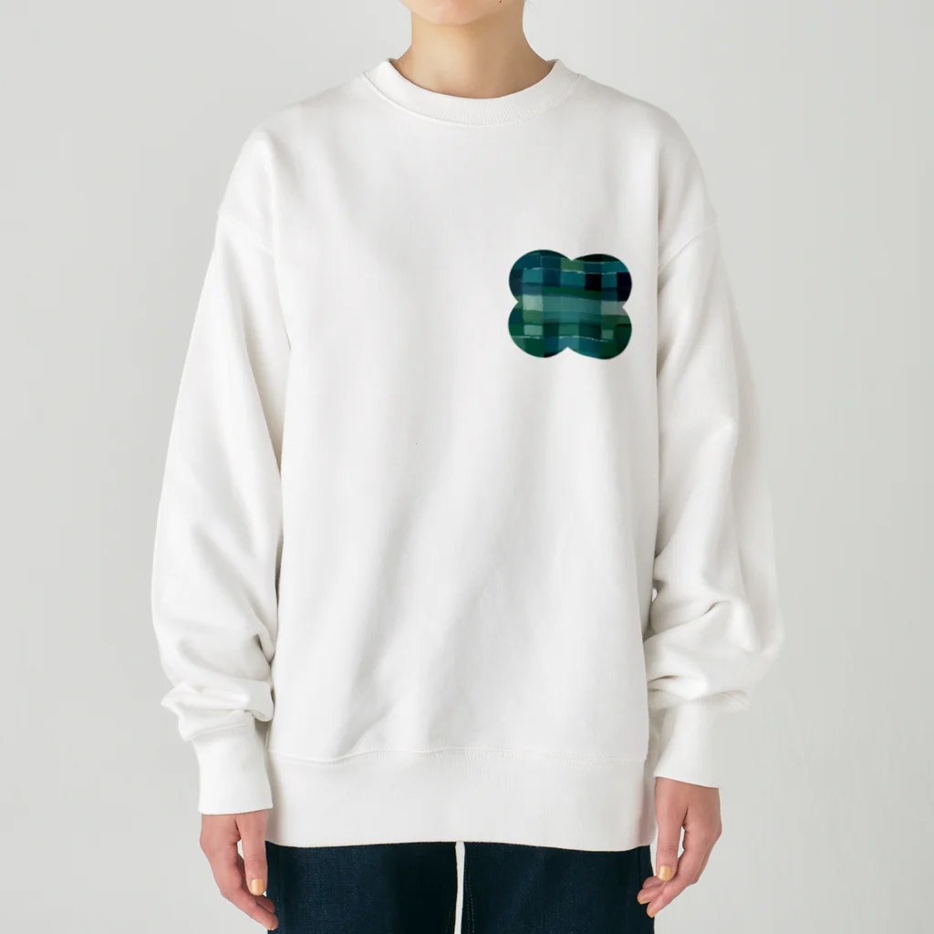 IntoDiamondの海　花４ Heavyweight Crew Neck Sweatshirt