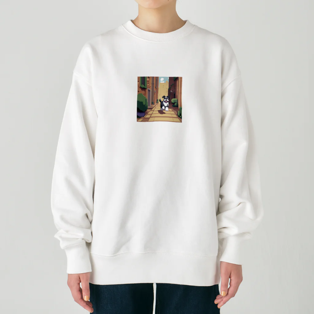 中村悠弥の街を走るシュナウザー Heavyweight Crew Neck Sweatshirt