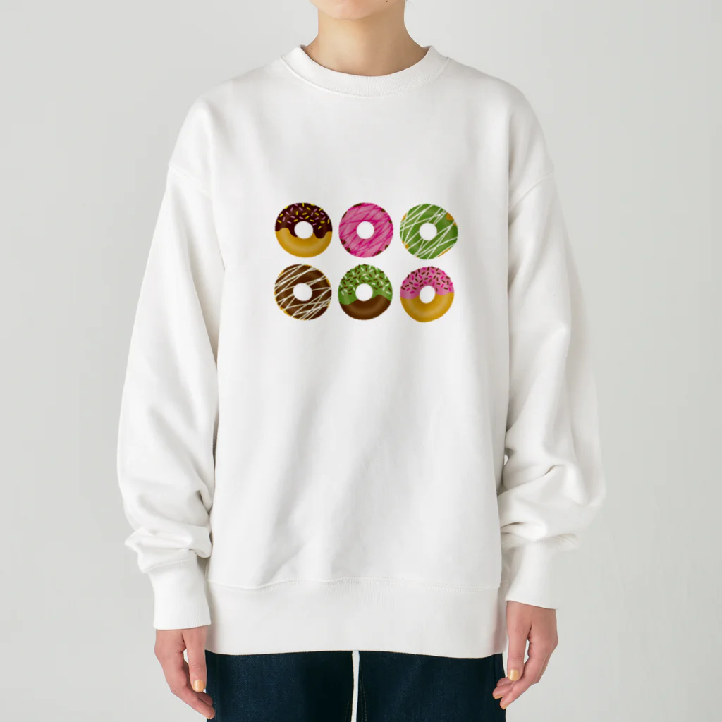 ospiのsix donuts Heavyweight Crew Neck Sweatshirt