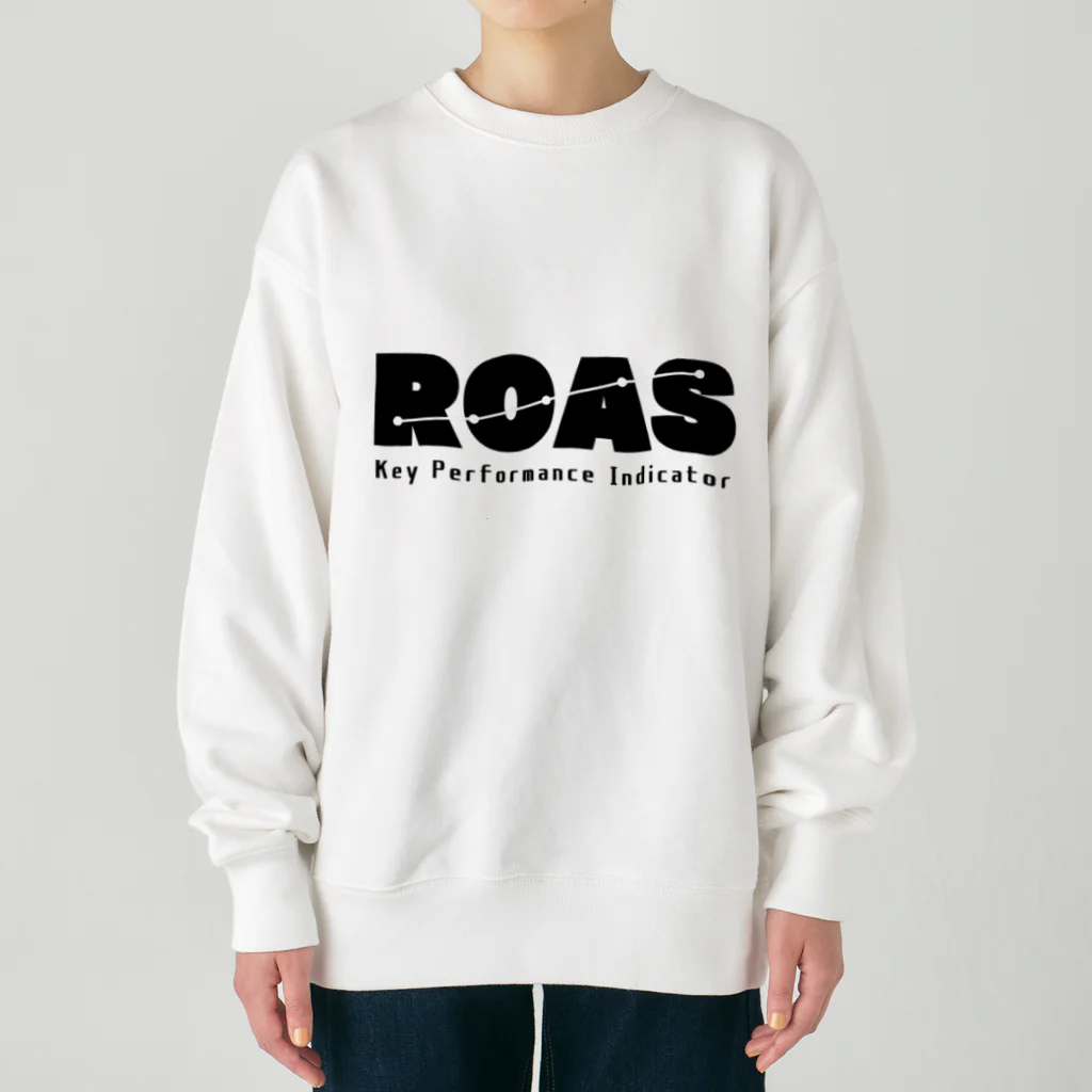 KPIストアのROASマジック-パターンB Heavyweight Crew Neck Sweatshirt