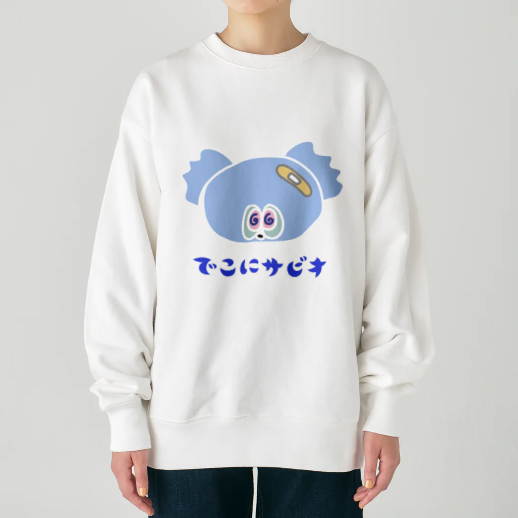 no tenkiのでこサビ Heavyweight Crew Neck Sweatshirt