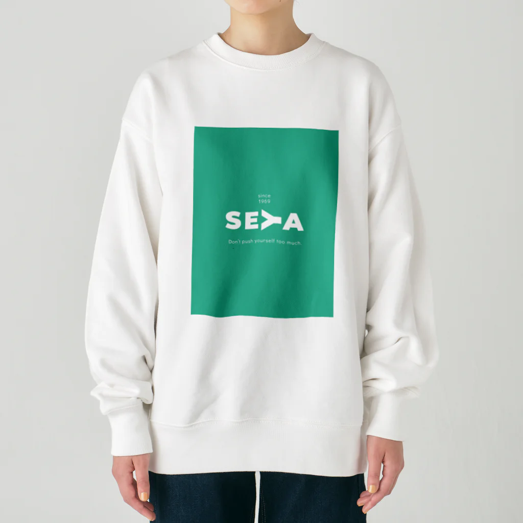 瀬谷なび ショップのチルアウトセヤ Heavyweight Crew Neck Sweatshirt