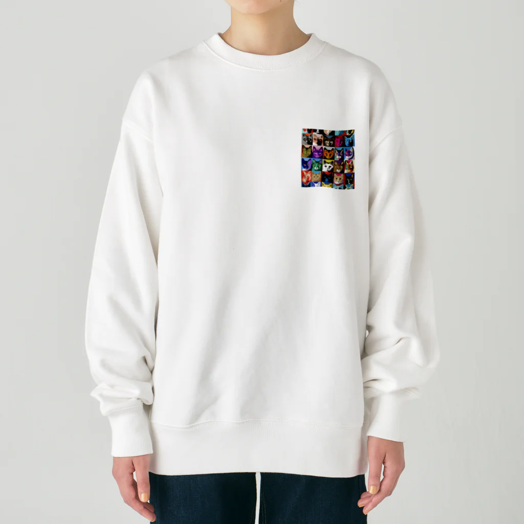 PAC (ポップアートキャット）のPAC (ポップアートキャット) Heavyweight Crew Neck Sweatshirt