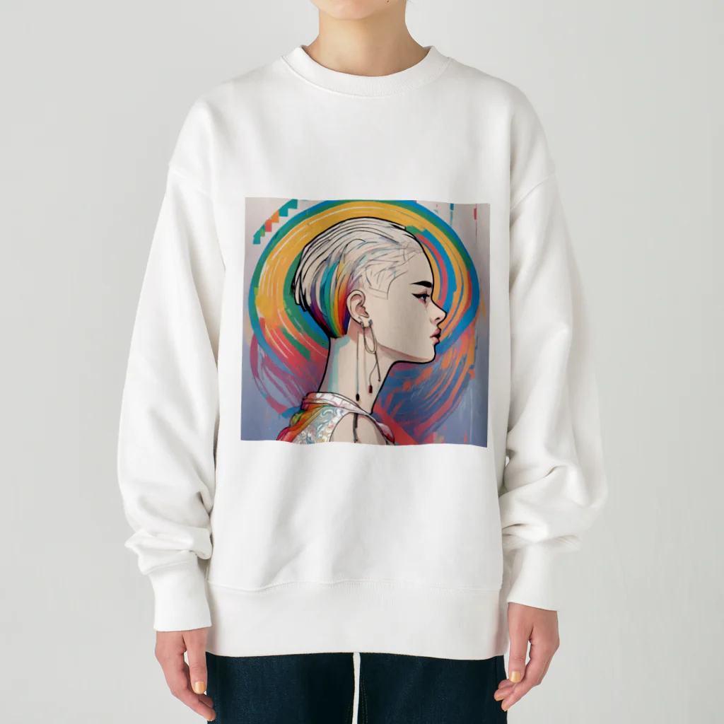 LGBTQ-の多様性 Heavyweight Crew Neck Sweatshirt