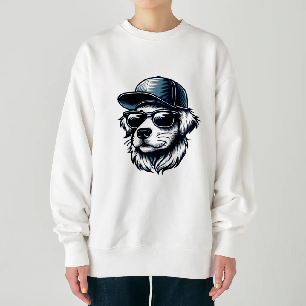 キャップ犬専門店のキャップ犬8 Heavyweight Crew Neck Sweatshirt