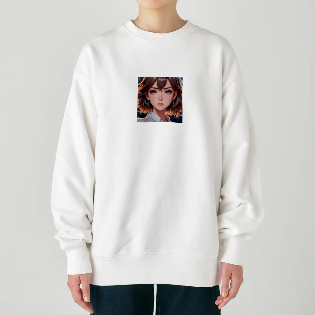 nagisa_riumanのサトリ Heavyweight Crew Neck Sweatshirt