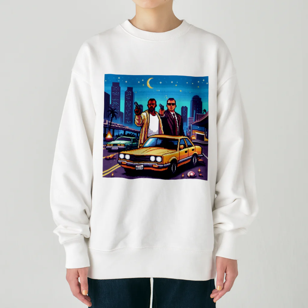 Sawadadaのレトロゲーム80’s Heavyweight Crew Neck Sweatshirt