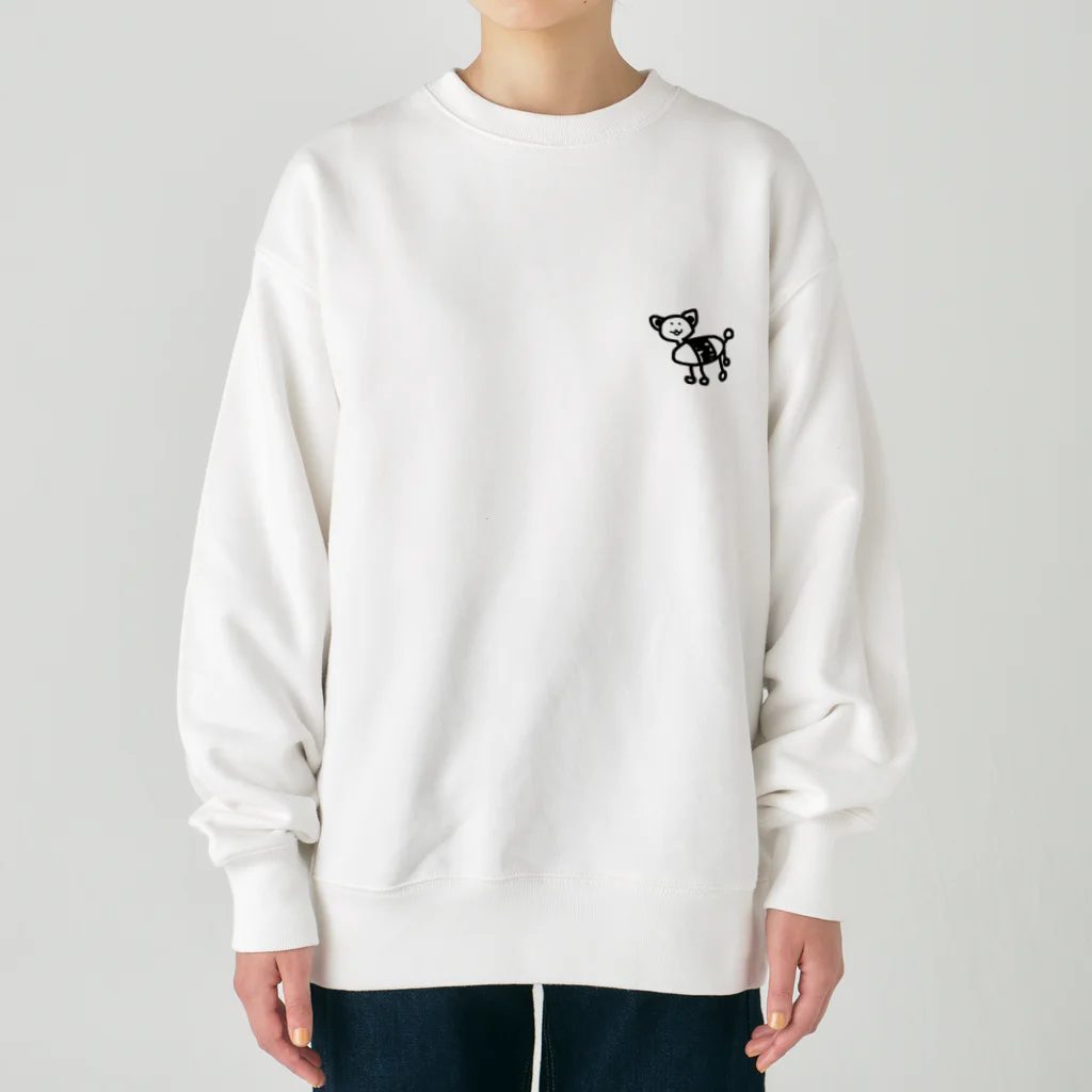 結musubi yoga オフィシャルグッズの結musubi yogaのむすびわん Heavyweight Crew Neck Sweatshirt